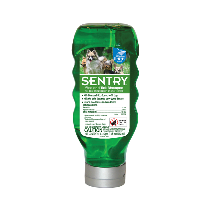 Sentry Original Flea & Tick Shampoo Dog 18OZ