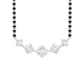 Silver 5 Stone Mangalsutra