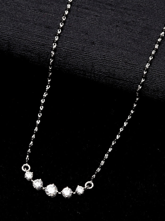 5 Stone Mangalsutra Chain Pendant