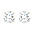 Silver 6.5 mm Earring
