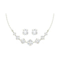 Silver 7 Stone Jewellery Set