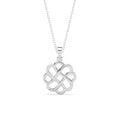 Silver Adiva Pendant Chain Necklace