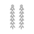 Silver Aiza Dangler Earrings