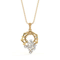 CLARA 925 Sterling Silver Alba Pendant Chain Necklace