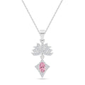 Silver Alessia Pendant with Chain