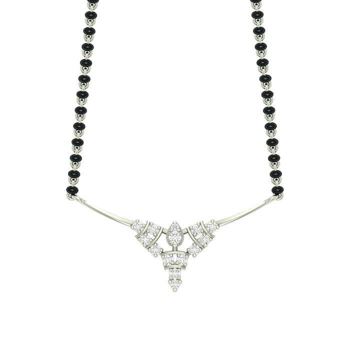 Silver Alice Mangalsutra