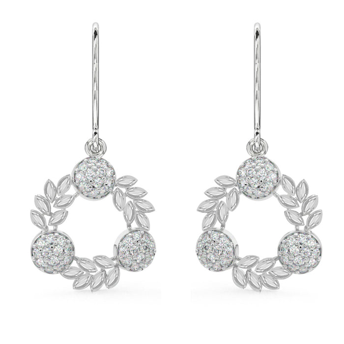 CLARA 925 Sterling Silver Alma Earrings