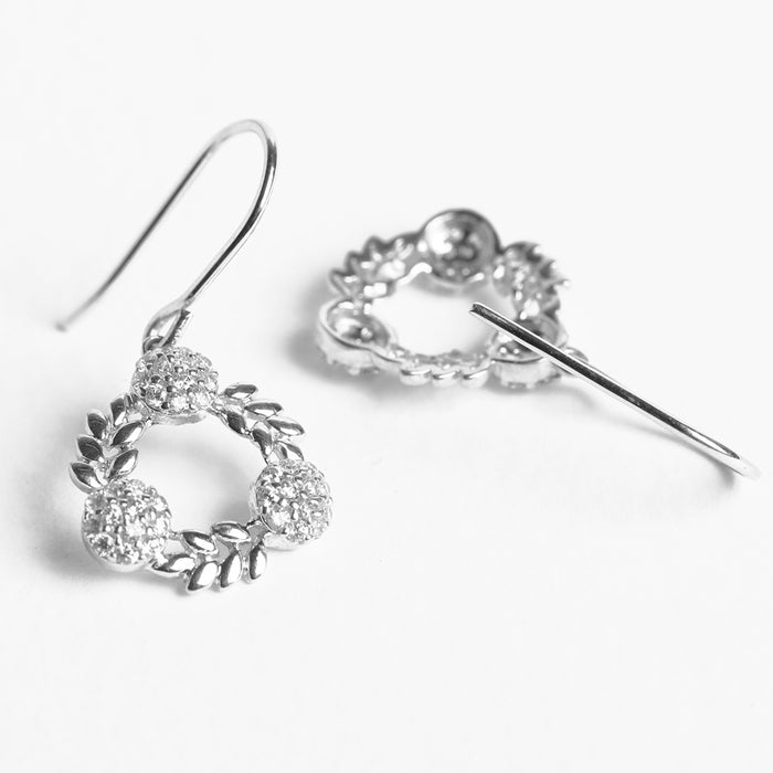 CLARA 925 Sterling Silver Alma Earrings