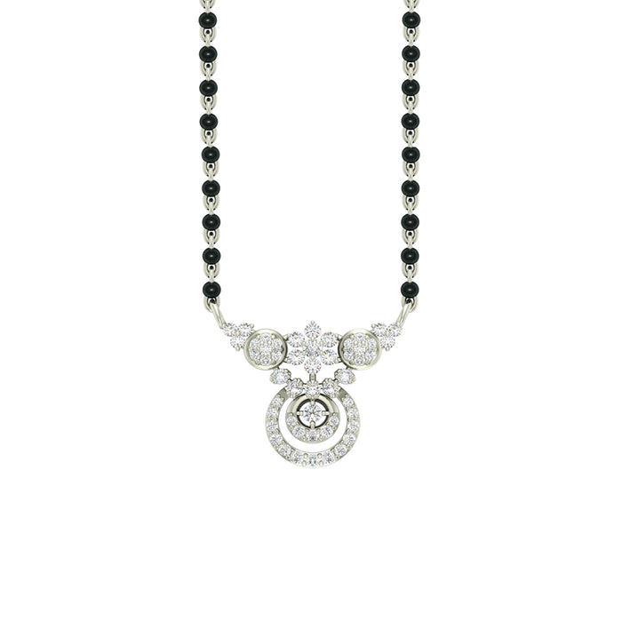 Silver Aria Mangalsutra