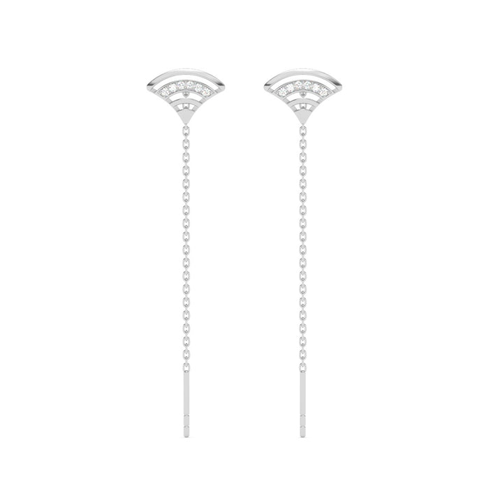 Silver Aria Sui Dhaga Threader Earrings