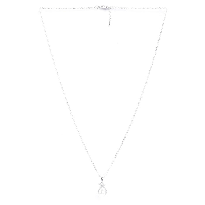 Silver Asal Freshwater Pearl Pendant Chain