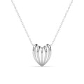 Silver Asma Pendant Chain Necklace