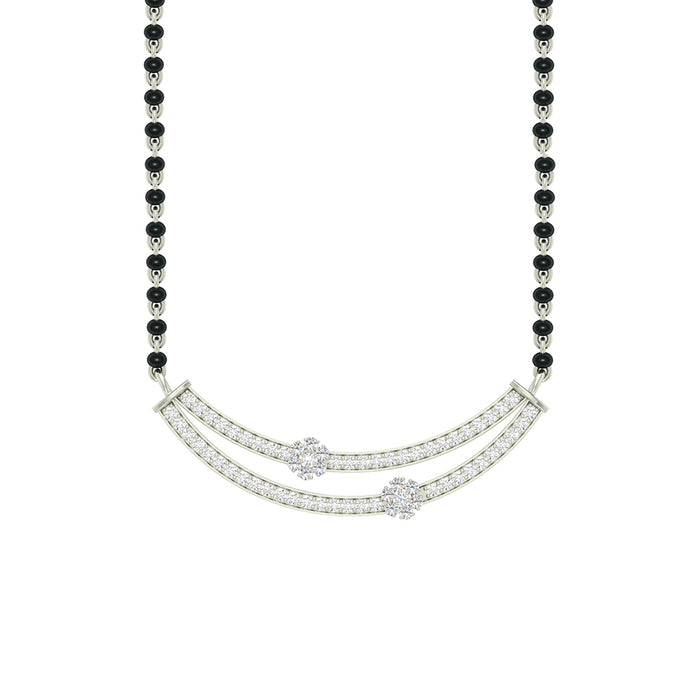 Silver Ava Mangalsutra