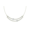 Silver Ava Pendant Chain Necklace