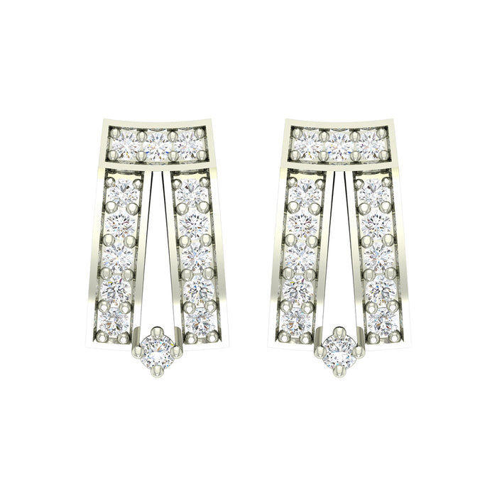 Silver Ayla Earring