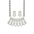 Silver Ayla Mangalsutra Jewellery Set