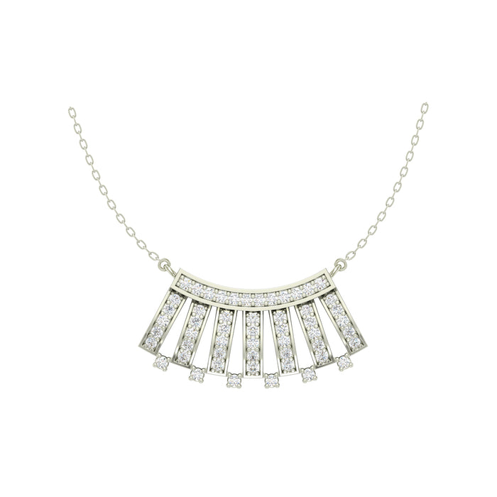 Silver Ayla Pendant Chain Necklace