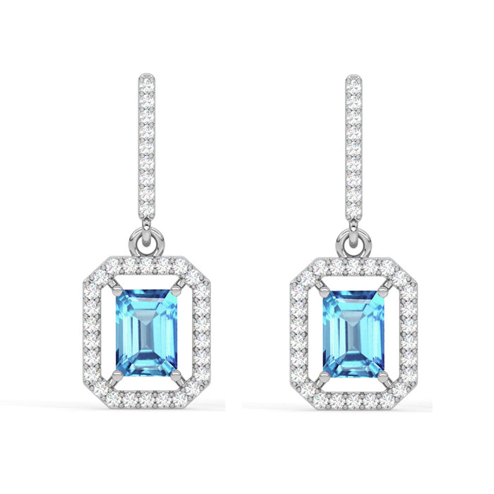 Silver Azul Earrings
