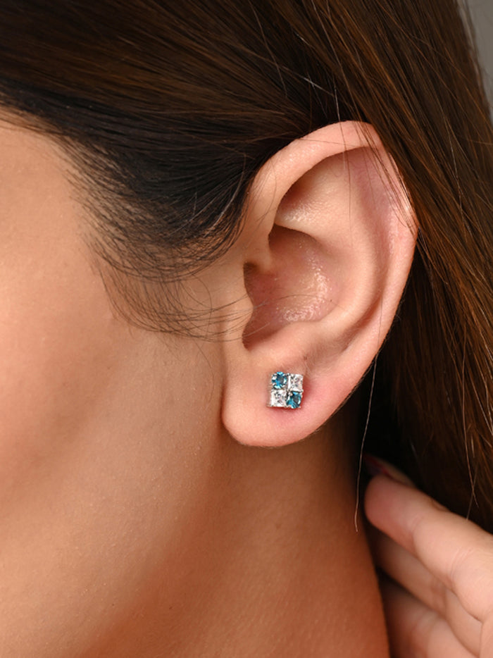 CLARA 925 Sterling Silver Belen Earrings