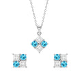 Silver Belen Jewellery Set