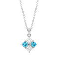 Silver Belen Pendant Chain Necklace