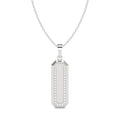 Silver Benicio Men Pendant Necklace with Chain or without Chain