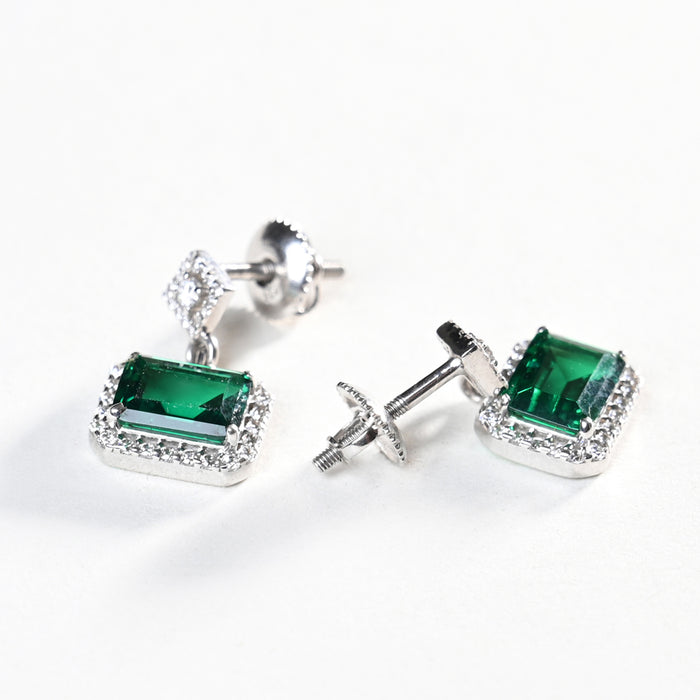 CLARA 925 Sterling Silver Bianca Earrings