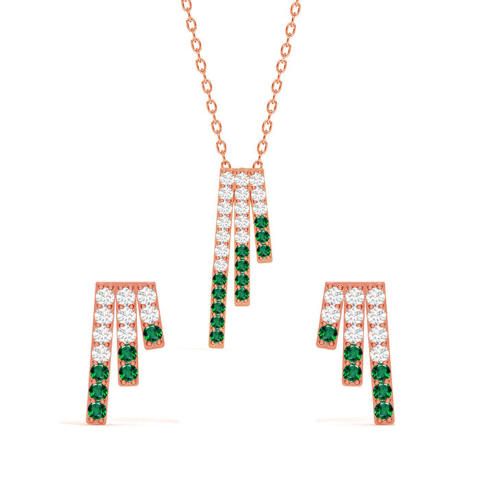 Silver Blanca Jewellery Set