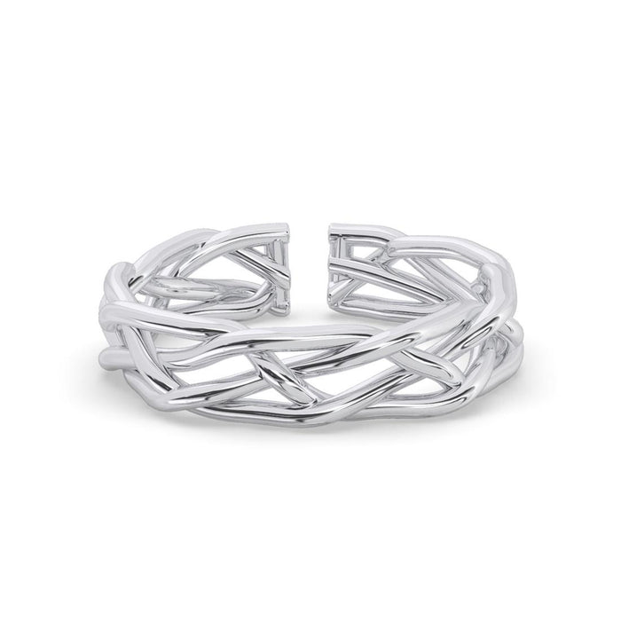 CLARA Pure 925 Sterling Silver Bold Finger Ring