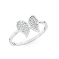 CLARA 925 Sterling Silver Butterfly Ring