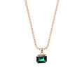 CLARA 925 Sterling Silver Celia Pendant Chain Necklace