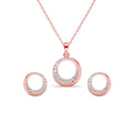 Silver Cerchio Jewellery Set