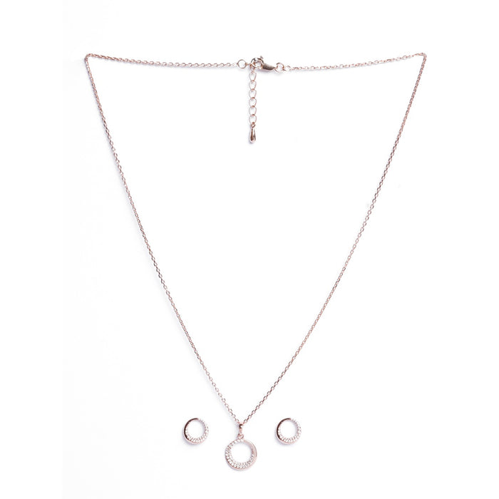 Silver Cerchio Jewellery Set