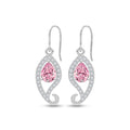 Silver Ciandra Drop Earrings