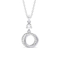 Silver Circle of Joy Pendant Chain