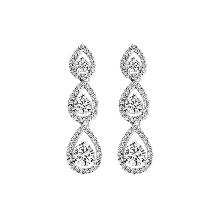 Silver Classic Dangler Earrings
