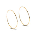 Silver Classic Hoop Earrings