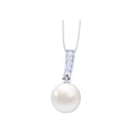 Silver Classic Pearl Pendant