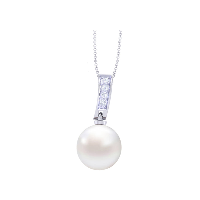 Silver Classic Pearl Pendant