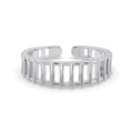 CLARA Pure 925 Sterling Silver Daily wear Finger Ring