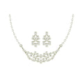 Silver Daisy Jewellery Set