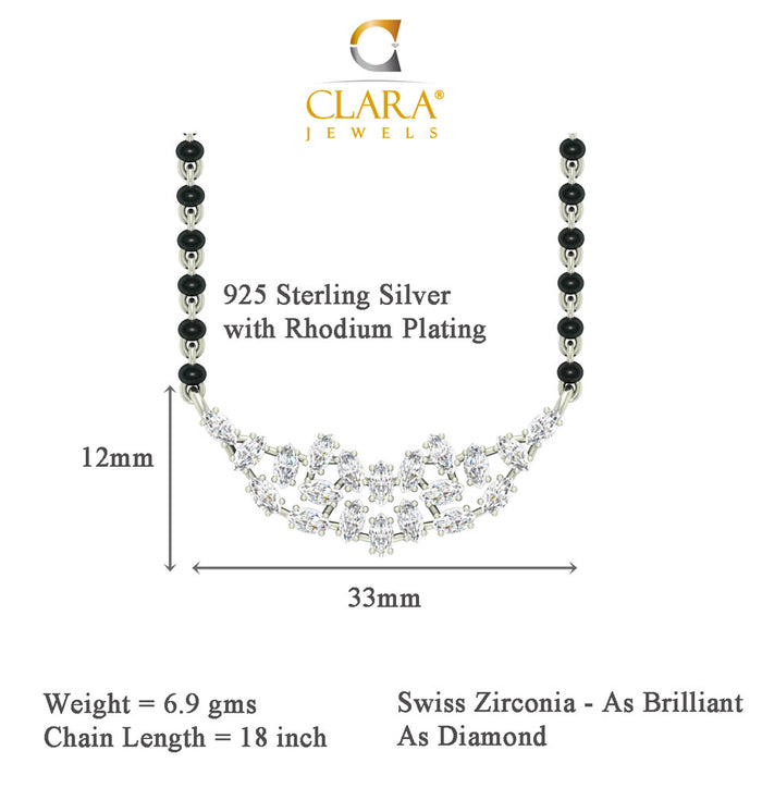 Daisy Mangalsutra Chain Pendant