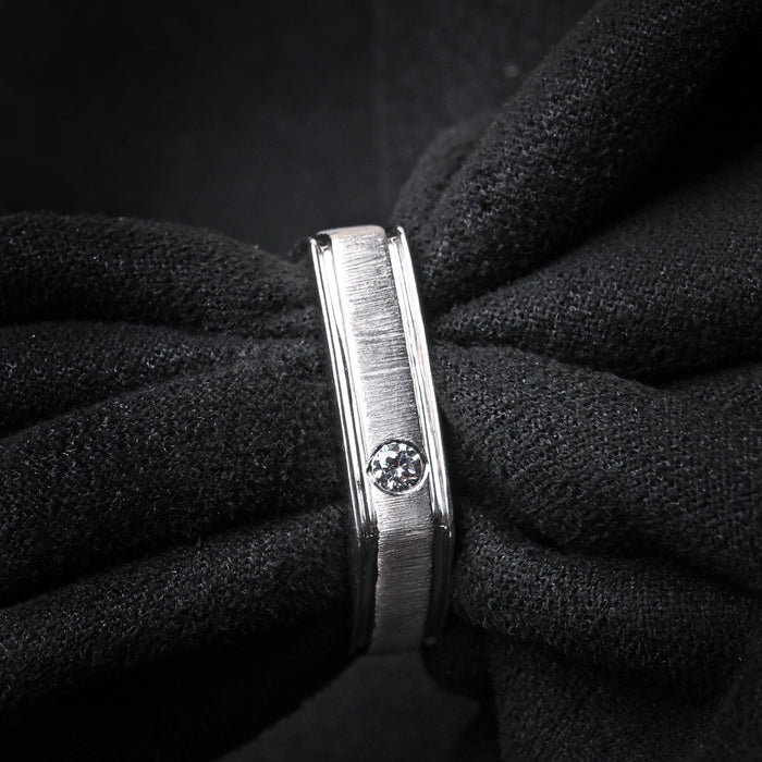 CLARA Real 925 Sterling Silver Dario Band Ring