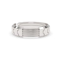 CLARA Real 925 Sterling Silver Designer Band Ring
