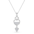 Silver Dharini Pendant with Chain