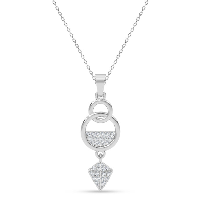 Silver Dharini Pendant with Chain