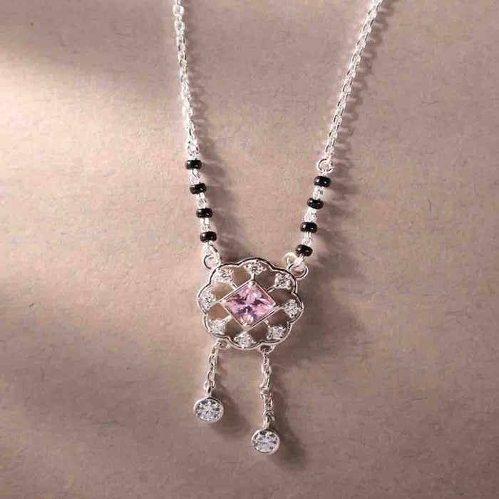 Silver Dhriti Mangalsutra