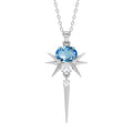 Silver Dolores Pendant Chain Necklace