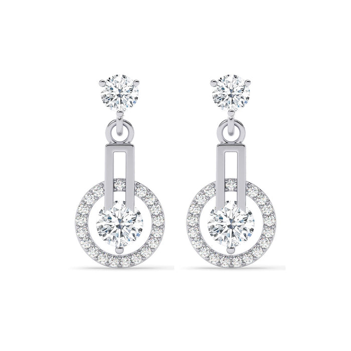 Silver Dulce Dangle Drop Earrings