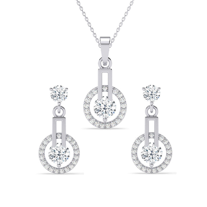 Silver Dulce Jewellery Set